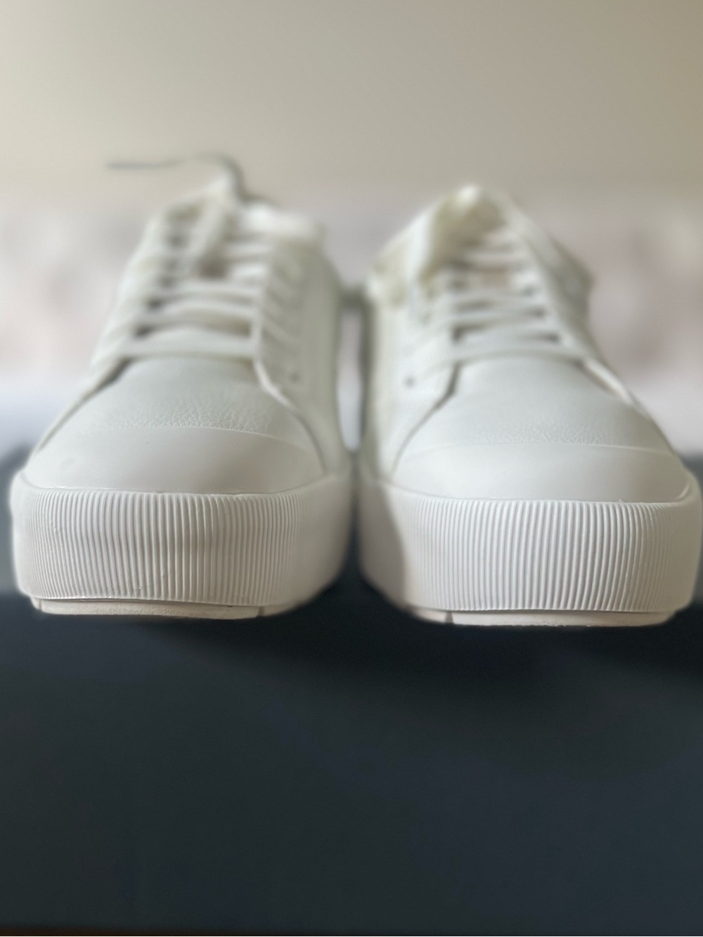 Light Metallic Gold and White Platform Sneakers - Dr. Scholl’s Time Off - Picture 3 of 13